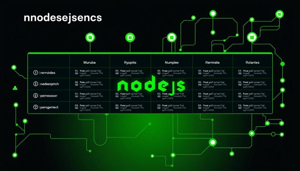 Which of the following code can you set in node.js for authentication of table access